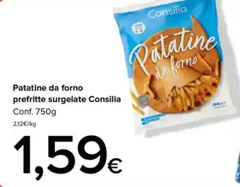 Tigre Patatine da forno prefritte surgelate Consilia offerta