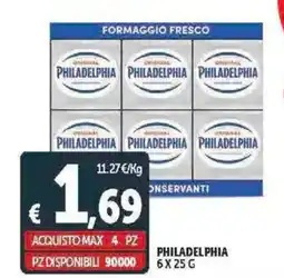 Deco Supermercati Philadelphia offerta