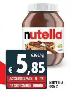 Deco Supermercati Nutella offerta