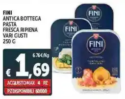 Deco Supermercati Fini antica bottega pasta fresca ripiena offerta