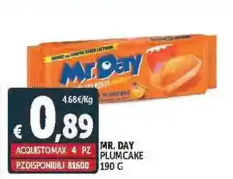 Deco Supermercati Mr. day plumcake offerta