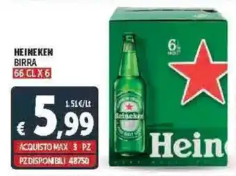 Deco Supermercati Heineken birra offerta