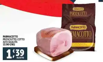 Deco Supermercati Parmacotto prosciutto cotto alta qualità offerta