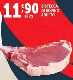 Deco Supermercati Bistecca di bovino adulto offerta