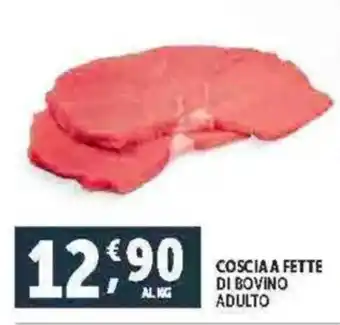 Deco Supermercati Coscia a fette di bovino adulto offerta