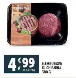 Deco Supermercati Hamburger di chianina offerta