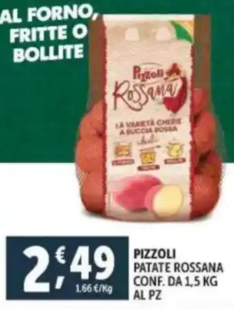 Deco Supermercati Pizzoli patate rossana offerta