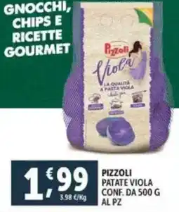 Deco Supermercati Pizzoli patate viola offerta