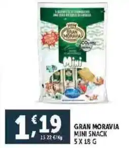 Deco Supermercati Gran moravia mini snack offerta