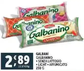 Deco Supermercati Galbani galbanino offerta