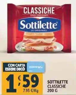 Deco Supermercati Sottilette classiche offerta