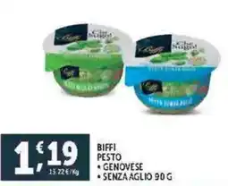 Deco Supermercati Biffi pesto offerta