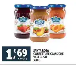 Deco Supermercati Santa rosa confetture classiche vari gusti offerta