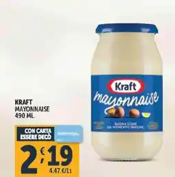 Deco Supermercati Kraft mayonnaise offerta