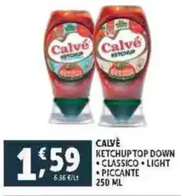 Deco Supermercati Calve ketchup top down offerta