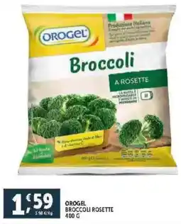 Deco Supermercati Orogel broccoli rosette offerta