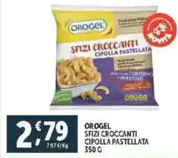 Deco Supermercati Orogel sfizi croccanti cipolla pastellata offerta