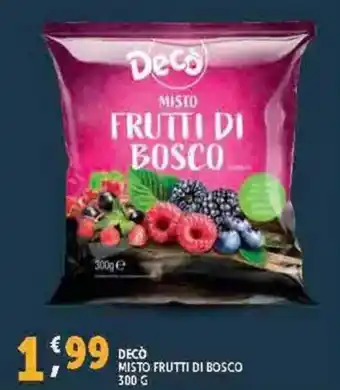 Deco Supermercati Decò misto frutti di bosco offerta