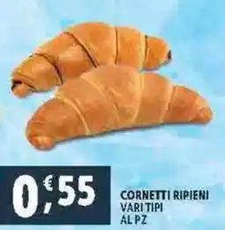 Deco Supermercati Cornetti ripieni vari tipi offerta