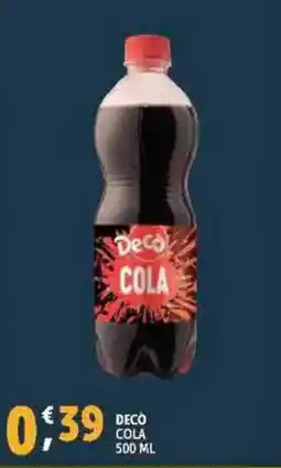 Deco Supermercati Decò cola offerta