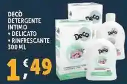 Deco Supermercati Decò detergente intimo offerta