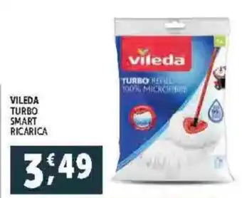 Deco Supermercati Vileda turbo smart ricarica offerta