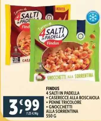 Deco Supermercati Findus 4 salti in padella offerta