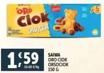 Deco Supermercati Saiwa oro ciok orsociok offerta