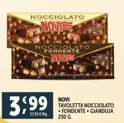 Deco Supermercati Novi tavoletta nocciolato offerta