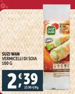 Deco Supermercati Suzi wan vermicelli di soia offerta