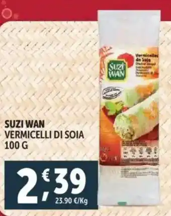 Deco Supermercati Suzi wan vermicelli di soia offerta