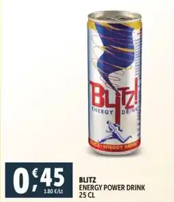 Deco Supermercati Blitz energy power drink offerta