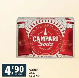 Deco Supermercati Campari soda offerta