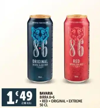 Deco Supermercati Bavaria birra 8.6 offerta