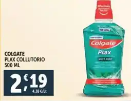 Deco Supermercati Colgate plax collutorio offerta