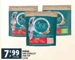 Deco Supermercati Purina one sterilcat vari tipi offerta