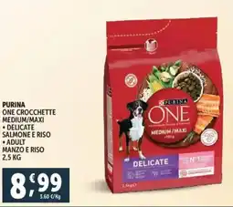 Deco Supermercati Purina one crocchette medium/maxi offerta