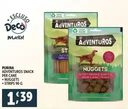 Deco Supermercati Purina adventuros snack per cane offerta