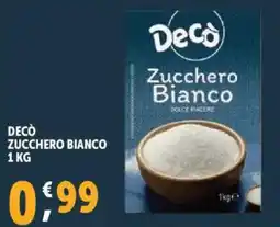 Deco Supermercati Decò zucchero bianco offerta