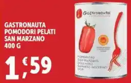 Deco Supermercati Gastronauta pomodori pelati san marzano offerta