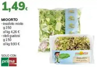 Basko MIOORTO insalata mista -steli gustosi offerta