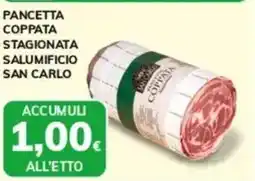 Basko Pancetta coppata stagionata salumificio SAN CARLO offerta