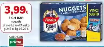 Basko Fish bar nuggets FINDUS offerta