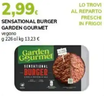 Basko Sensational burger garden GOURMET offerta