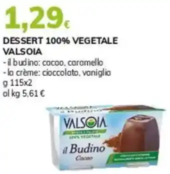 Basko Dessert 100% vegetale VALSOIA offerta