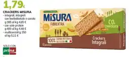 Basko Crackers MISURA offerta