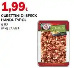 Basko Cubettini di speck HANDL TYROL offerta