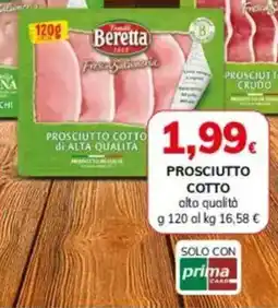 Basko Prosciutto crudo BERETTA offerta