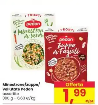 Interspar Minestrone/zuppe/ vellutate Pedon offerta