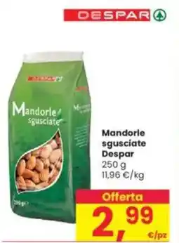 Interspar Mandorle sgusciate Despar offerta